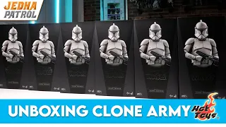 Hot Toys Clone Army Unboxing | Star Wars Attack of the Clones