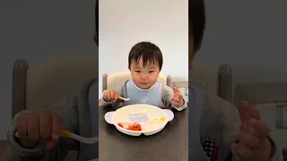 【食事】HARU/もくもく食事 (4.30）【2 years 1 month old】