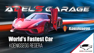 Koenigsegg Regera, world's fastest car at Adel’s Garage by Dr. Adel Quttainah