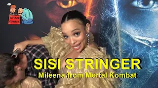 Sisi Stringer Interview at Mortal Kombat Brisbane Premier