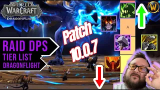 WoW Dragonflight RAID DPS Tier List | Patch 10.0.7