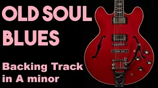 Old Soul Blues Backing Track in Am #SZBT 9