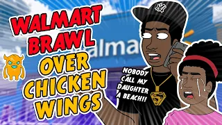 Women at Walmart Fight over Chicken Wings (unbelievable)