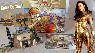 An Gold mangelt es diesem Set nicht...Wonder Woman VS Cheetah Review | Lego DC 76157