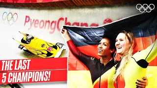Two - Woman Bobsleigh | Last 5 Champions! 🥇