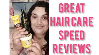 Speed Reviews On Affordable Haircare Reza, Bolero, Marc Anthony