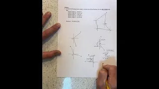 Solving Unknown Bearings for a Traverse Given Interior Angles in Degrees Minutes and Seconds