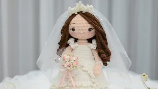 Grace The Bride Crochet Doll Pattern