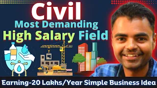 Most Demanding Emerging Field for Civil Engineering Students in India, High Paying Salary Jobs Hindi