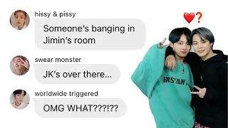 BTS TEXTS ► JiKook are cHeAtiNg...?