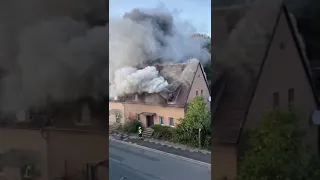 Rauch lesen bei Gebäudebrand