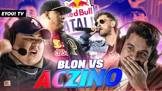 "LO QUE ÉL TARDÓ EN GANARLA YO LO LLEVO SIN PERDER!" - Reacción a ACZINO vs BLON - Red Bull Batalla