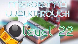 MEKORAMA Walkthrough | HOW TO SOLVE LEVEL 22