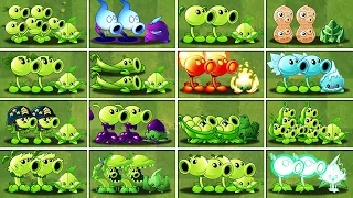 Best 16 Team Pea & Mint - Which Team Plant Will Win? - PVZ 2 Team Plants Battles