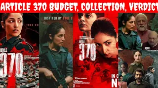 article 370 movie box office collection | article 370 collection till now | yami gautam article 370