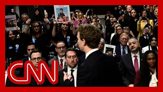 Zuckerberg apologizes to families during Senate hearing