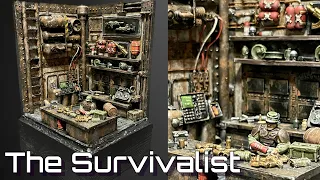 40k Sci Fi Diorama Build - The Survivalist