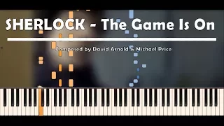 Sherlock | The Game Is On | Piano Tutorial