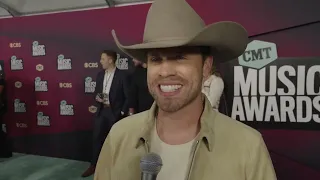 Dustin Lynch Red Carpet Interview at 2023 CMT Music Awards