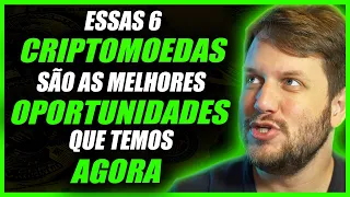 6 CRIPTOMOEDAS PARA FAZER MILHÕES! CRIPTOMOEDAS PROMISSORAS 2024 e 2025