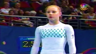 Allana Slater (AUS) - 2000 Olympic Sydney Team Prelims - Vault