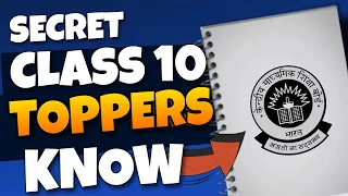 *SECRET* only CLASS 10 toppers know! How to score 95% in class 10 boards exams?🔥