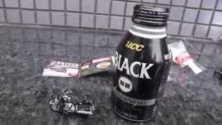 UCC Black Muto(non-sugar) Plutinum Aroma with Harley Davidson figure (Free gift)