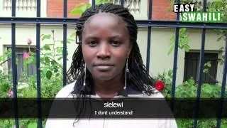 Easy Swahili - Basic Phrases for Greetings