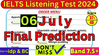 25 MAY 2024 IELTS LISTENING PRACTICE TEST 2024 WITH ANSWER KEY | IELTS EXAM PREDICTION | BC & IDP