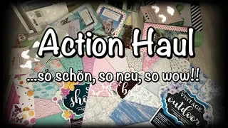 XL Action Haul (deutsch) neue Blöcke, neue Bastelideen, DIY Scrapbook