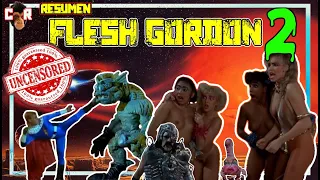 Flesh Gordon 2: Flesh contra las animadoras galácticas (Versión SIN CENSURA)