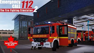 ~ Emergency Call 112   The Firefighting Simulator 2 ~ Fully involved apartment ~