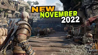 TOP 5 NEW UPCOMING GAME OF NOVEMBER 2022 (PC,PS4,PS5,XBO,XBSX,Switch,Stadia)