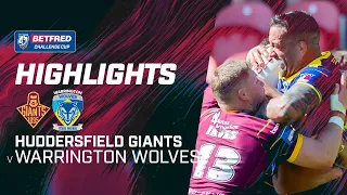 Highlights | Huddersfield Giants v Warrington Wolves | 2024 Betfred Challenge Cup, Semi-Final