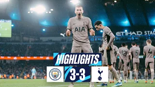 MAN CITY 3-3 TOTTENHAM HOTSPUR // PREMIER LEAGUE HIGHLIGHTS // INCREDIBLE LATE DRAMA AT THE ETIHAD