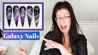 TUTORIAL TIME ~ ACRYLIC GALAXY NAILS