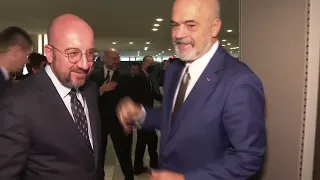 Charles Michel met with Prime Minister of Albania Edi Rama at #UNGA in New York