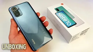 REDMI NOTE 10 - РАСПАКОВКА НАРОДНОГО СМАРТФОНА! 🔥 AMOLED ДИСПЛЕЙ 💥 СТЕРЕОЗВУК и 48Мп Камера