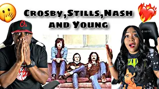 THIS IS DEEP!!! CROSBY , STILLS, NASH & YOUNG - ALMOST CUT MY HAIR (REACTION)