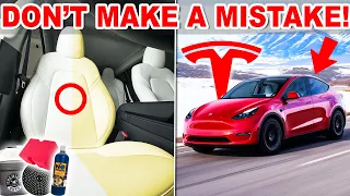 How To PROPERLY WASH Your Tesla Model 3/Y! (Plus Interior Cleaning)