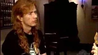 Dave Mustaine's (Megadeth) interview at Musiqueplus