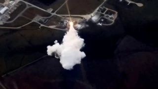 Aerial Footage of SpaceX Engine Test - McGregor, Texas, Late 2016