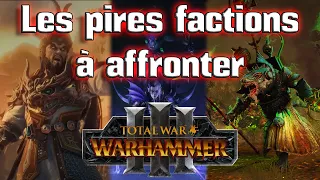 Les pires factions à affronter sur Total War Warhammer 3 !