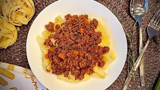 Настоящая Паста Болоньезе. Итальянская классика  🇮🇹 Classic Bolognese Pasta. Italian cuisine