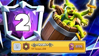 TOP2  Ladder with Meta Logbait🤞-Clash Royale