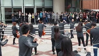 The PolyU Orchestra Flash Mob