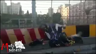 Macau GP 2019 Horrific superbike crash  crash