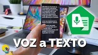 TRANSCRIBE cualquier audio: de VOZ a TEXTO con estas Apps