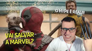 O HYPE É REAL!!! - React Trailer Deadpool e Wolverine