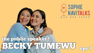 BECKY TUMEWU THE PUBLIC SPEAKER ! - SOPHIE NAVITALKS